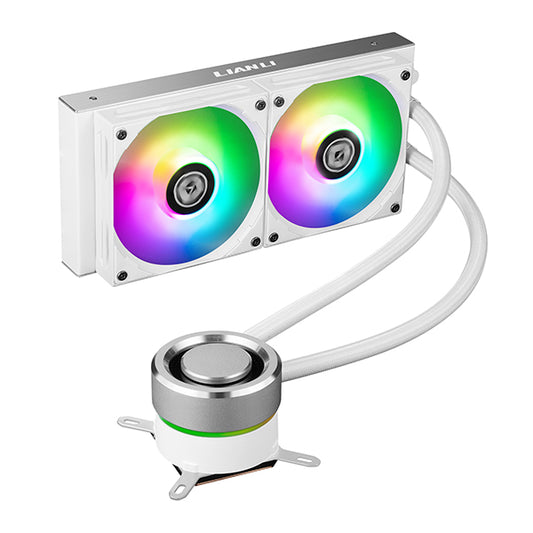 Buy Lian Li Galahad 240 AIO CPU Cooler ARGB White from Vmart in Pakistan