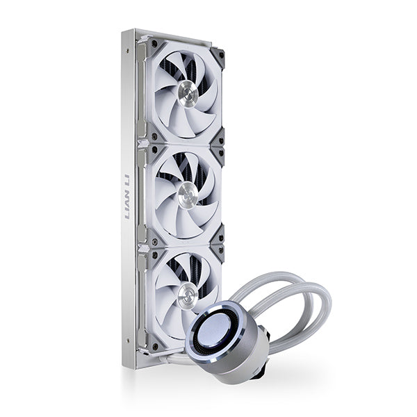 Buy Lian Li Galahad 360 AIO Uni Fan SL120 Edition Liquid CPU Cooler White from Vmart in Pakistan