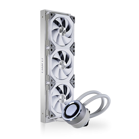 Buy Lian Li Galahad 360 AIO Uni Fan SL120 Edition Liquid CPU Cooler White from Vmart in Pakistan