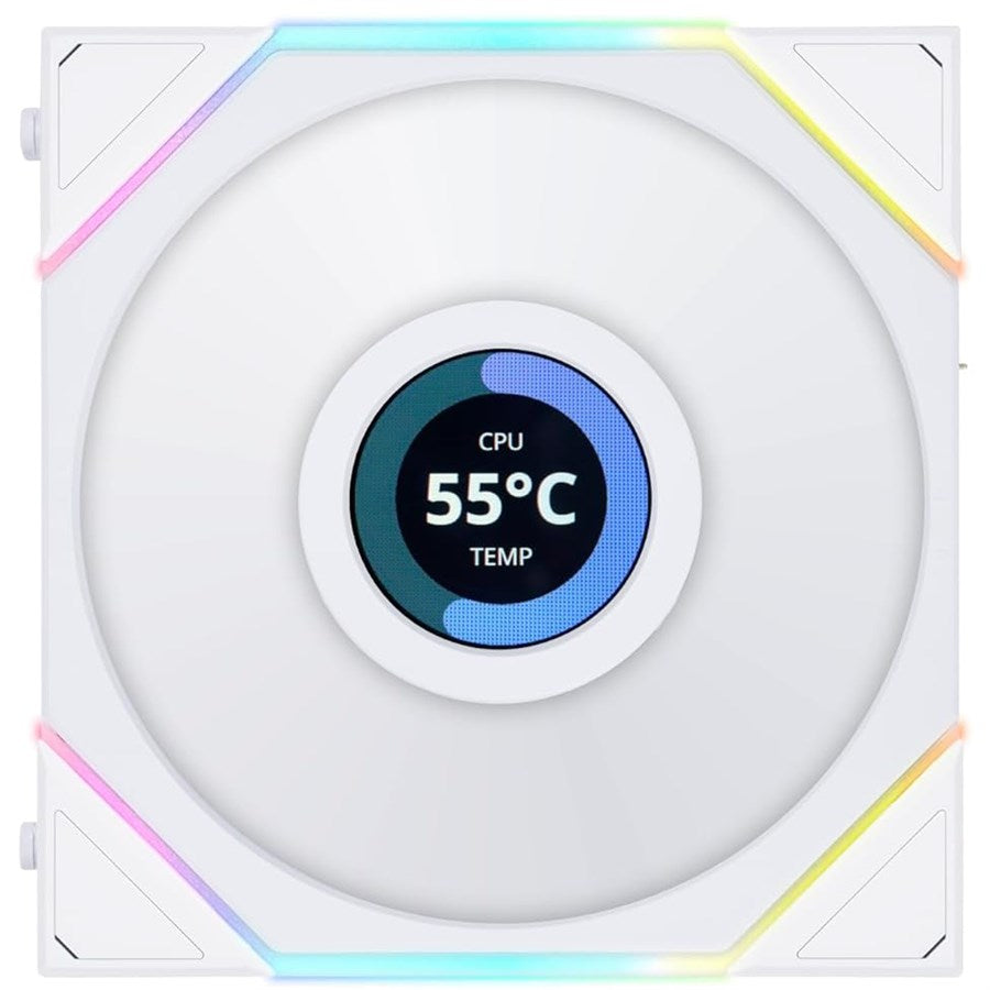 Buy Lian Li UNI Fan TL LCD 120mm ARGB Single White from Vmart in Pakistan