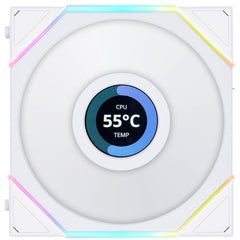 Buy Lian Li UNI Fan TL LCD 120mm ARGB Single White from Vmart in Pakistan