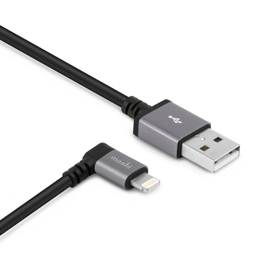 Buy Moshi 90-degree Lightning To USB Cable (1.5m) - Black from Vmart in Pakistan