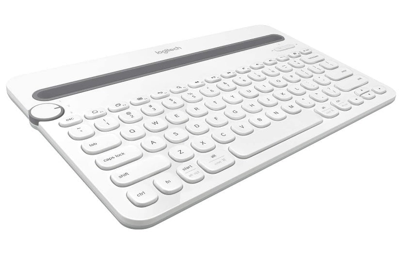 Buy Logitech Bluetooth Multi-Device Keyboard K480 - White from Vmart in Pakistan