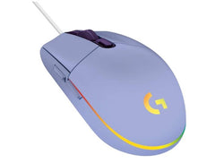 Buy Logitech G203 LightSync Wired Gaming Mouse - Lilac from Vmart in Pakistan