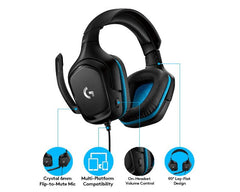 Buy Logitech G431 7.1 Surround Sound Gaming Headset from Vmart in Pakistan