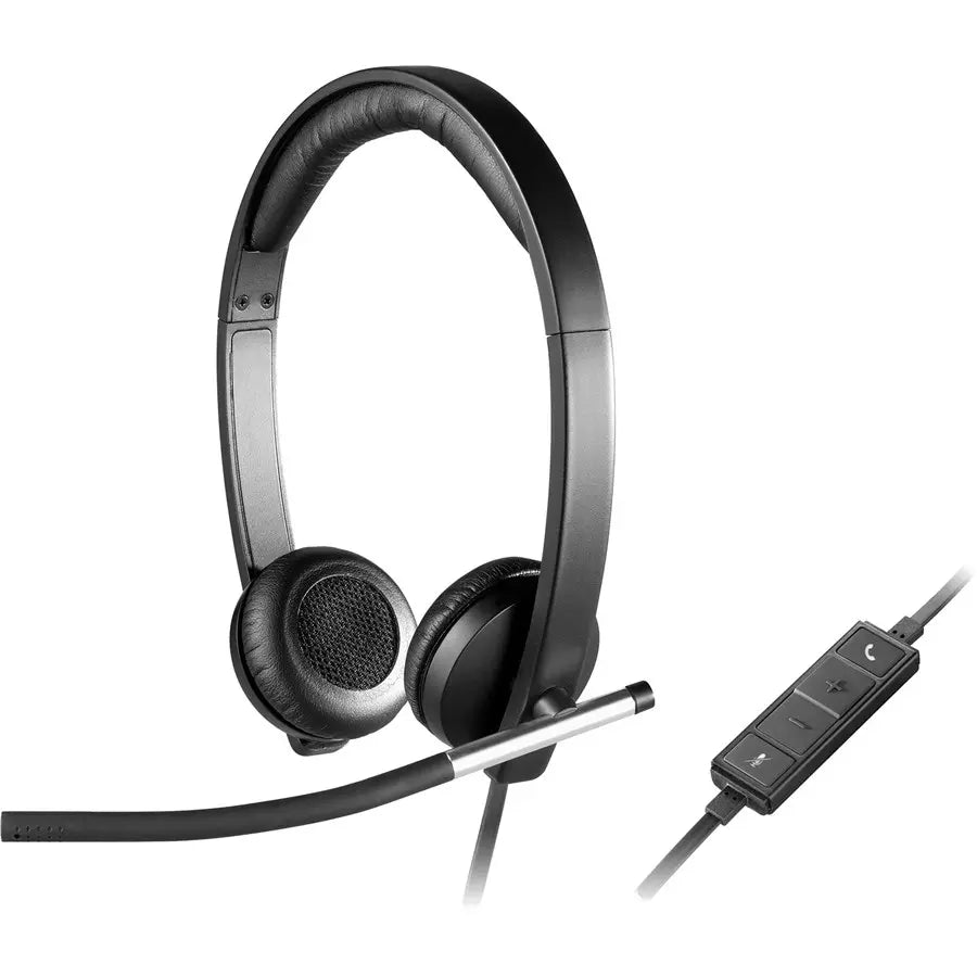 Buy Logitech H650e Business Headset with Noise Cancelling Mic from Vmart in Pakistan