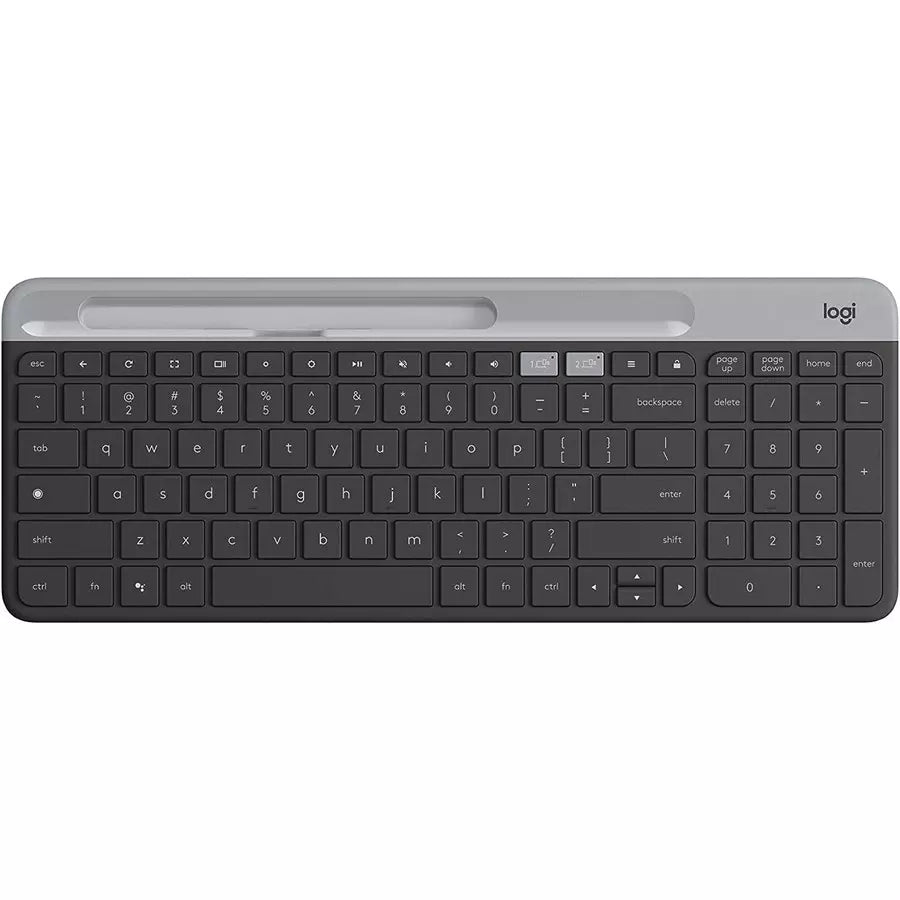 Buy Logitech K580 Slim Multi-Device Wireless Keyboard - Graphite from Vmart in Pakistan