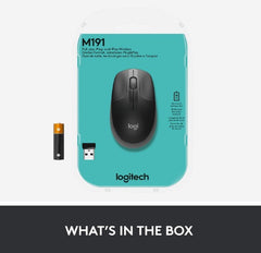 Buy Logitech M191 Wireless Mouse - Mid Grey from Vmart in Pakistan