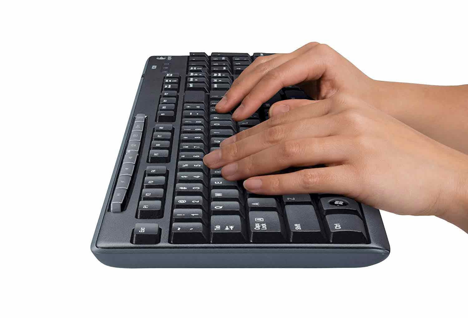 Buy Logitech MK200 Media Keyboard And Mouse Combo With Media Shortcut Keys from Vmart in Pakistan