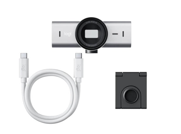 Buy Logitech MX Brio 4K Ultra HD Webcam Pale Gray from Vmart in Pakistan
