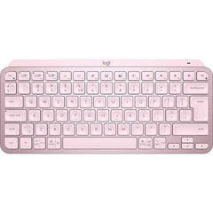 Buy Logitech MX Keys Mini Minimalist Wireless Illuminated Keyboard - Rose from Vmart in Pakistan