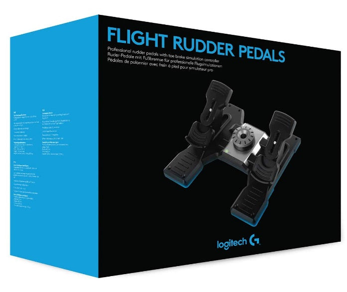 Buy Logitech Professional Simulation Rudder Pedals with Toe Brake from Vmart in Pakistan