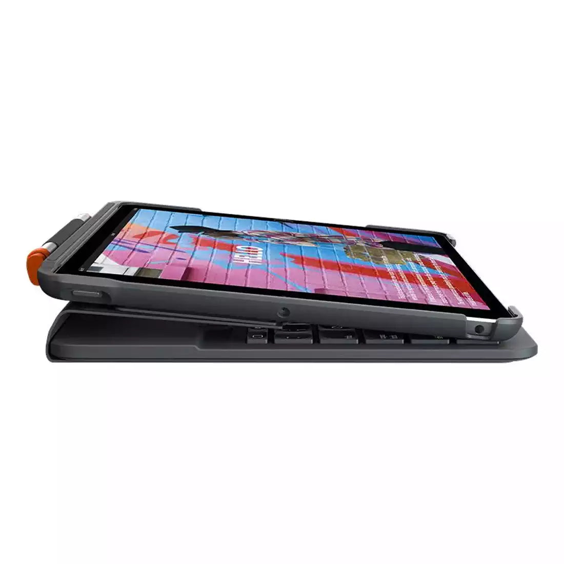 Buy Logitech Slim Folio for iPad (7th 8th and 9th gen) - Graphite from Vmart in Pakistan