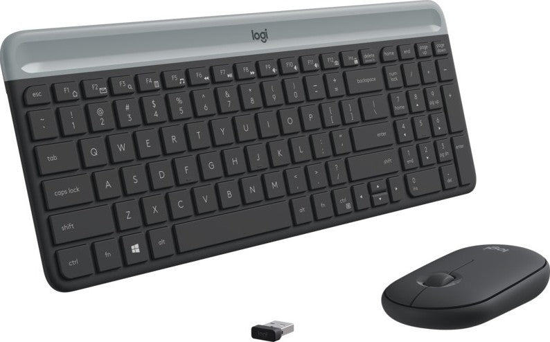 Buy Logitech MK470 Slim Wireless Keyboard & Mouse Combo Graphite from Vmart in Pakistan