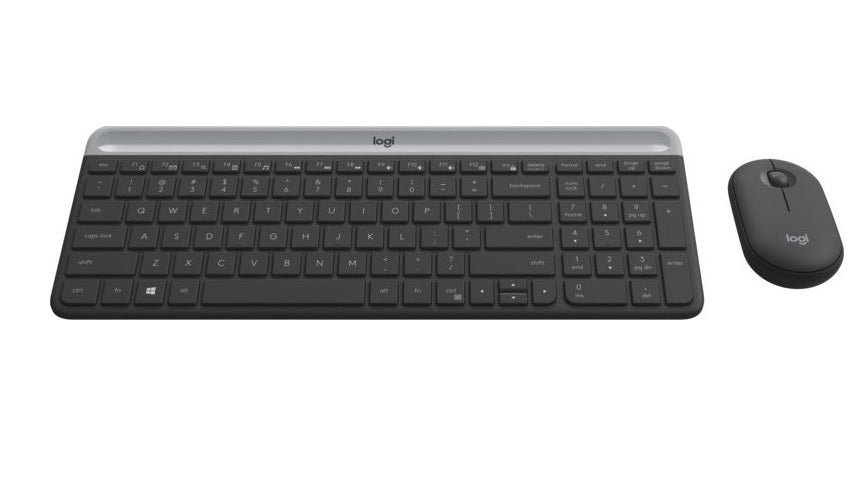 Buy Logitech MK470 Slim Wireless Keyboard & Mouse Combo Graphite from Vmart in Pakistan
