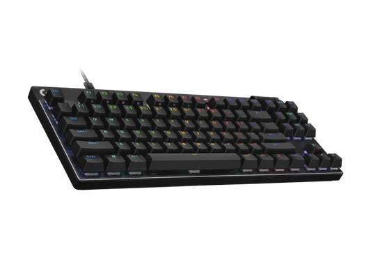 Buy Logitech Pro X TKL Rapid Wired Gaming Keyboard Analog Switches Black from Vmart in Pakistan