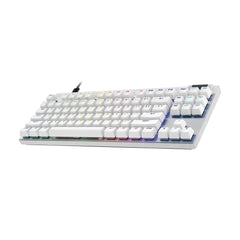 Buy Logitech Pro X TKL Rapid Wired Gaming Keyboard Analog Switches White from Vmart in Pakistan