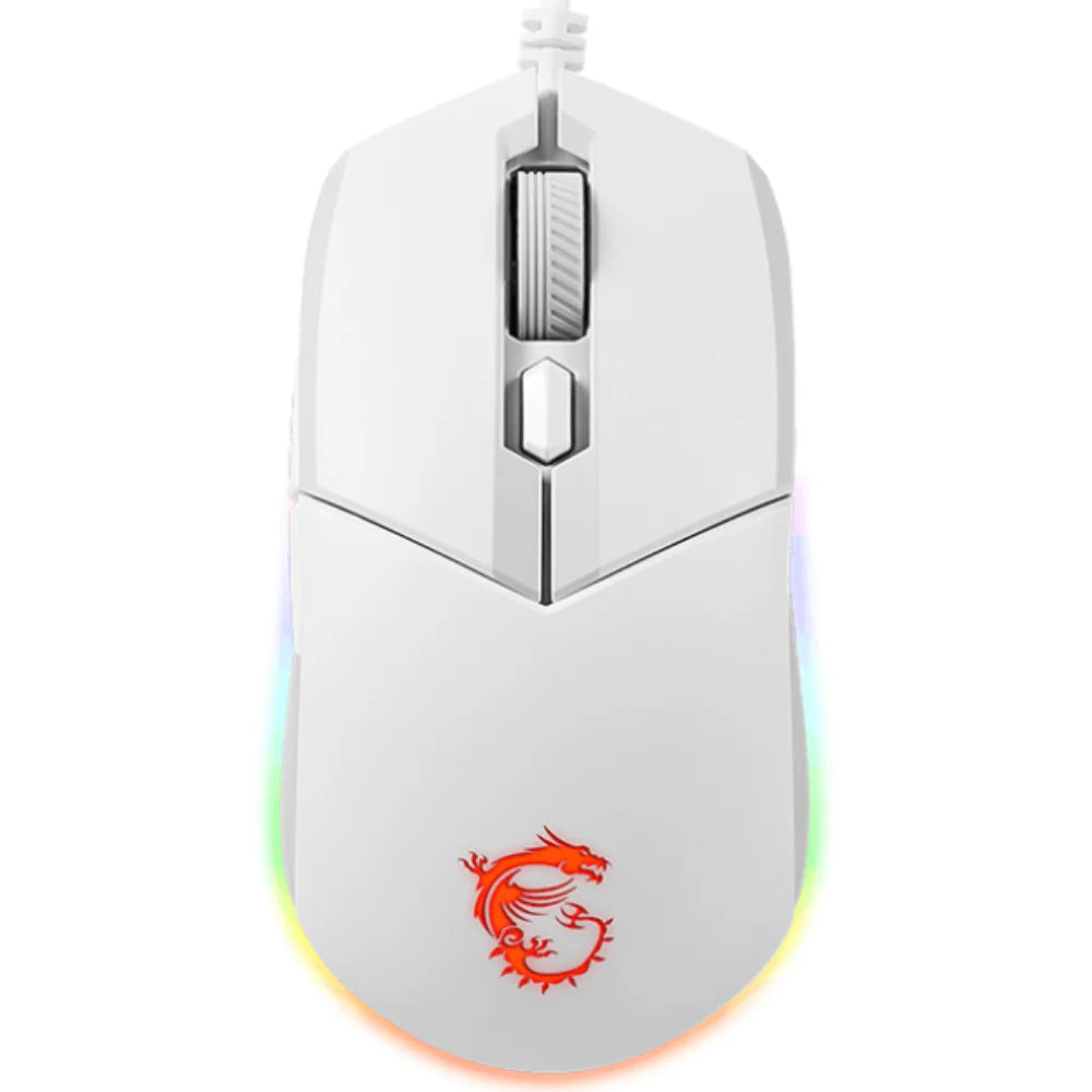 Buy MSI Clutch GM11 Gaming Mouse White from Vmart in Pakistan