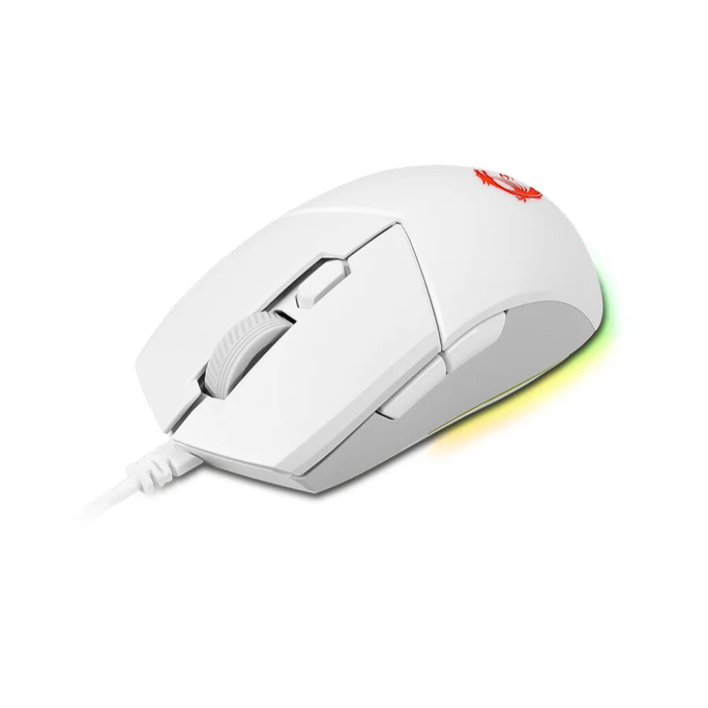 Buy MSI Clutch GM11 Gaming Mouse White from Vmart in Pakistan