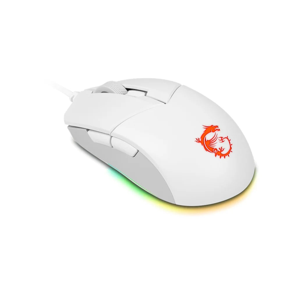 Buy MSI Clutch GM11 Gaming Mouse White from Vmart in Pakistan