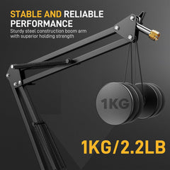 Buy Maono BA20 Boom Arm Microphone Stand Black from Vmart in Pakistan