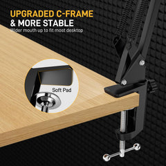 Buy Maono BA20 Boom Arm Microphone Stand Black from Vmart in Pakistan