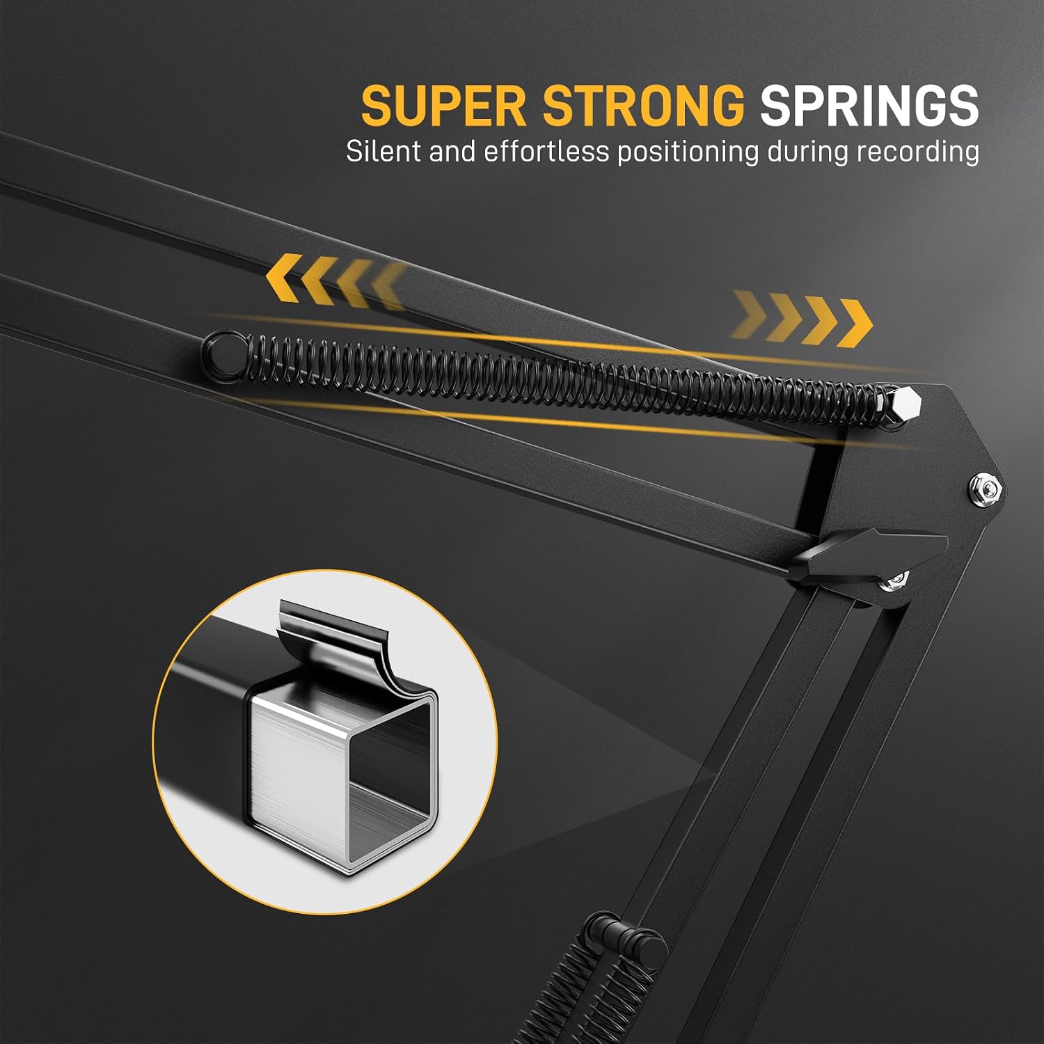 Buy Maono BA20 Boom Arm Microphone Stand Black from Vmart in Pakistan
