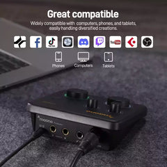 Buy Maono PS22 Lite Audio Interface Vmart in Pakistan
