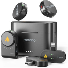 Buy Maono Wave T5 Wireless Microphone For USB-C and Lightning Plug from Vmart in Pakistan