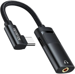 Buy Mcdodo CA-1880 60W PD USB Type C to 3.5mm Aux and USB Type C Port Connector Cable Adapter from Vmart in Pakistan