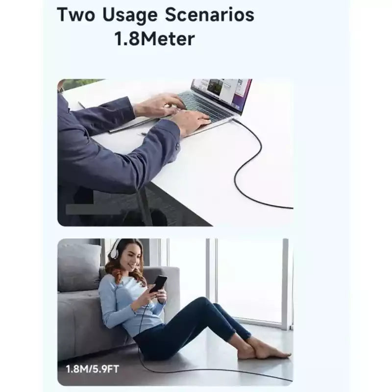 Buy Mcdodo CA-3461 100W PD Type C Smart Charging Cable 1.8m Black from Vmart in Pakistan