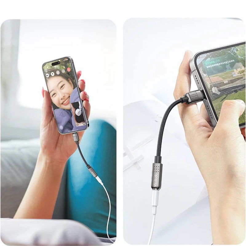 Buy Mcdodo CA-5010 Lightning to 3.5mm Aux Cable Converter Adapter from Vmart in Pakistan