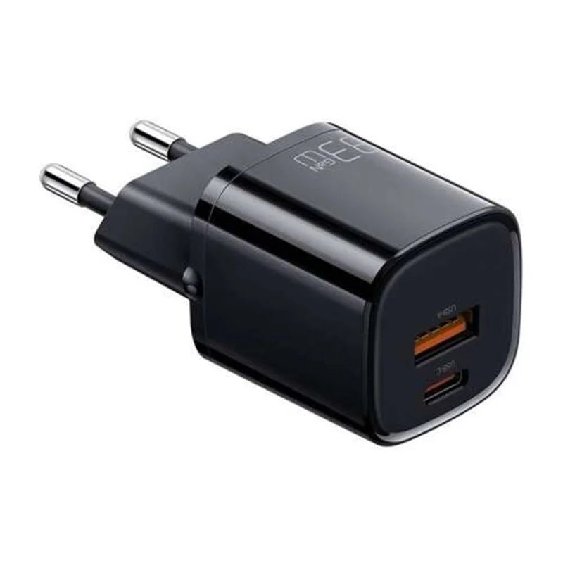 Buy Mcdodo CH-0151 33W PD+QC Dual Port Nano Charger EU Black from Vmart in Pakistan