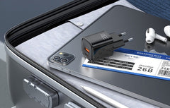 Buy Mcdodo CH-0151 33W PD+QC Dual Port Nano Charger EU Black from Vmart in Pakistan