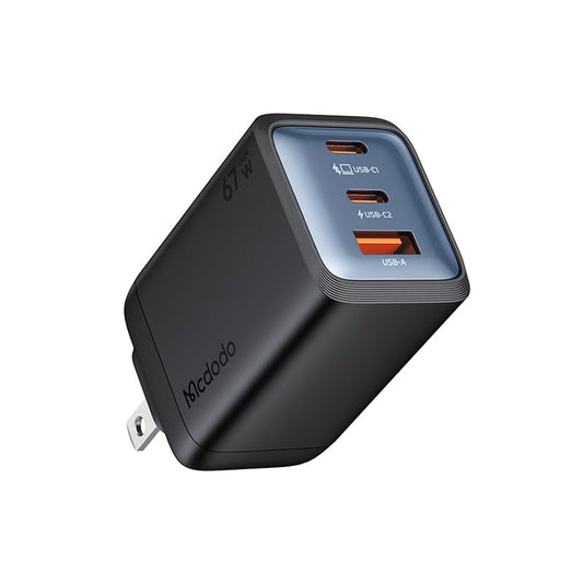 Buy Mcdodo CH-098 67W Fast Charger (2*Type-C + 1*USB-A port) Vmart in Pakistan