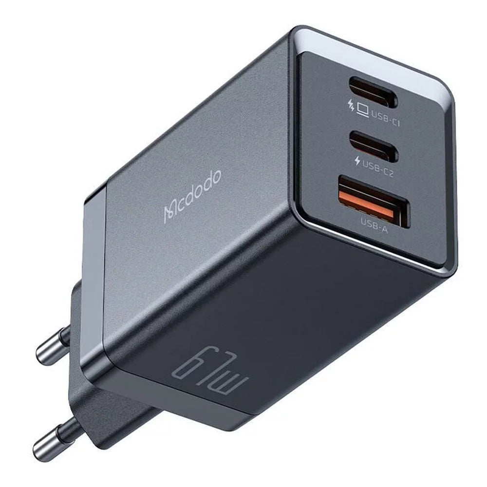 Buy Mcdodo CH-1544 67W Gan Charger with Type C to Lightning Cable Black from Vmart in Pakistan