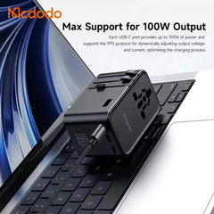 Buy Mcdodo CP-614 100W GaN Universal Travel Charger with USB-C to USB-C 100W Cable from Vmart in Pakistan