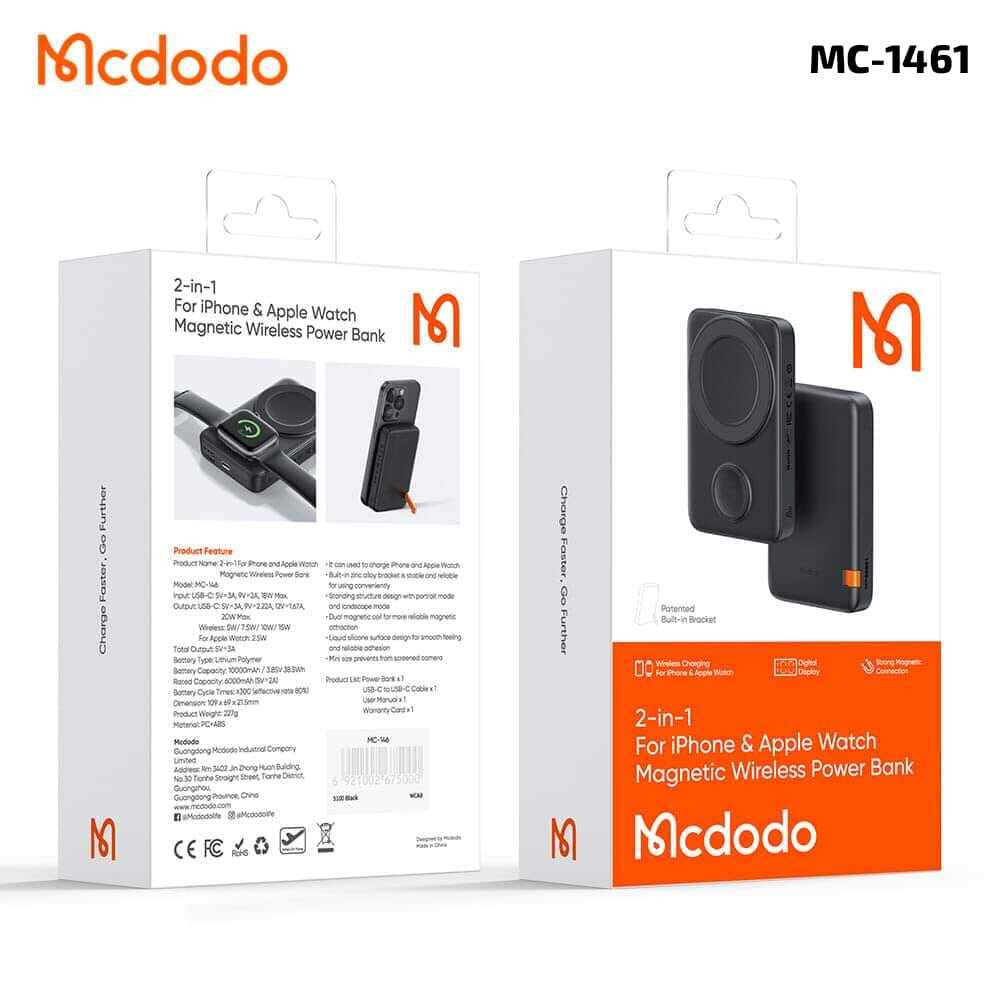Buy Mcdodo MC-1461 10000mAh Magnetic Power Bank from Vmart in Pakistan
