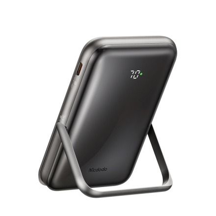 Buy Mcdodo MC-1511 2 in 1 10,000mAh 20W+15W Wireless Power Bank with Foldable Stand Black from Vmart in Pakistan