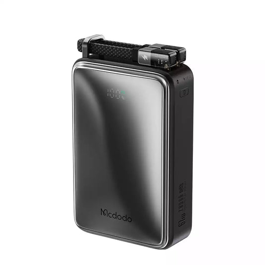 Buy Mcdodo MC-4331 67W Digital Display 20000mAh 2C+1A Power Bank Built-In Cable Black from Vmart in Pakistan