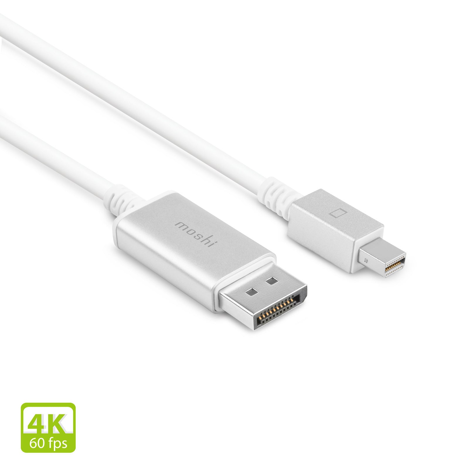 Buy Moshi Mini DisplayPort To DisplayPort Cable 5ft (1.5m) - White from Vmart in Pakistan