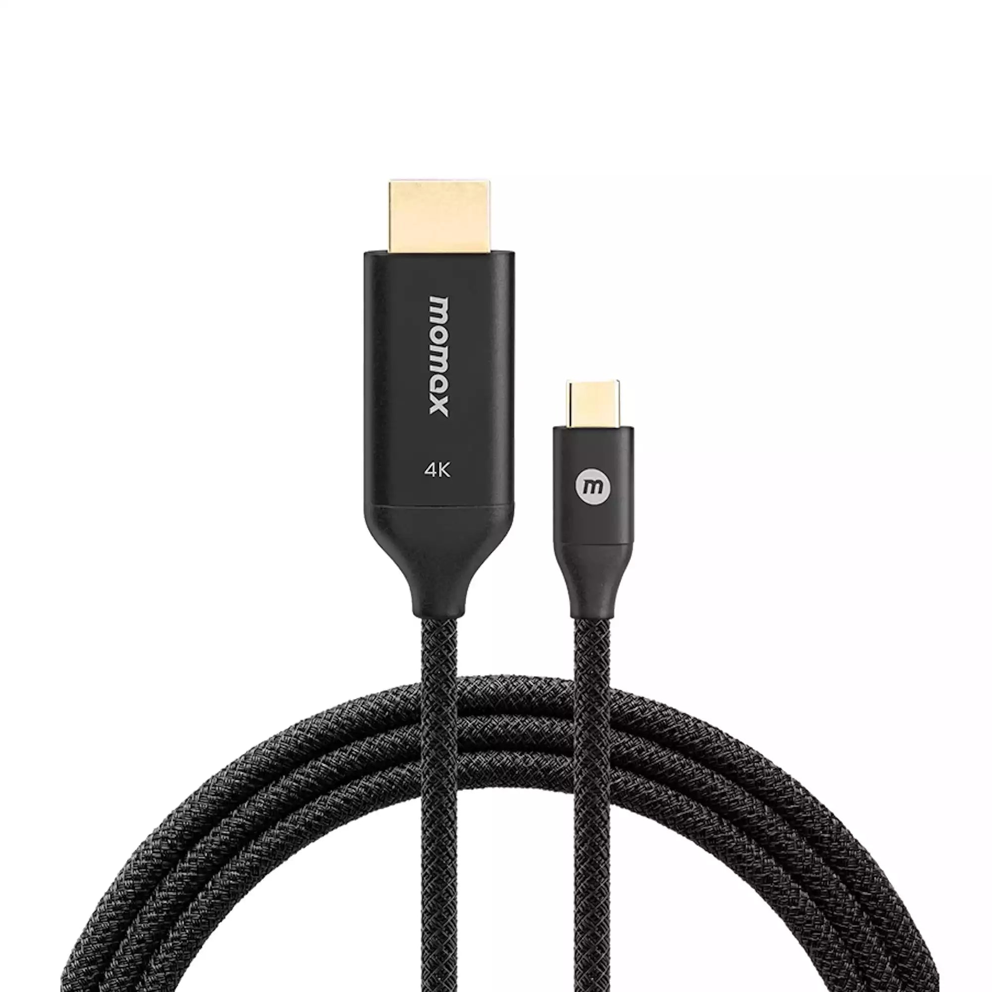 Buy Momax DT3D EliteLink USB-C to 4K HDMI Braided Cable 2m from Vmart in Pakistan