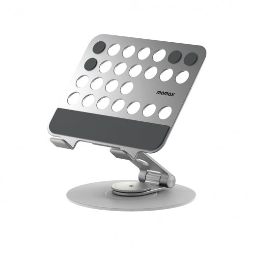Buy Momax KH12S Fold Stand Mila Rotatable Tablet Stand - Silver from Vmart in Pakistan