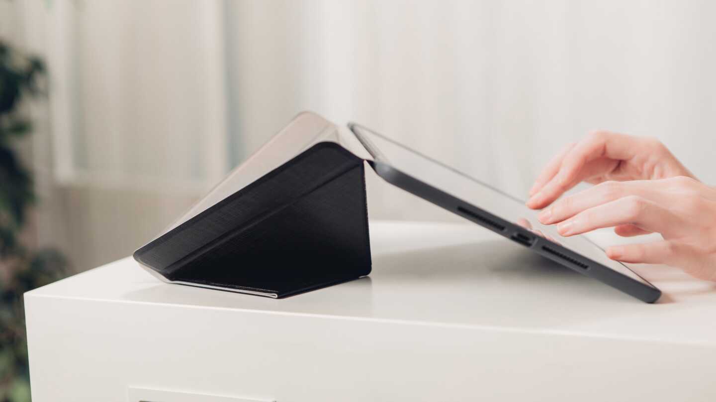 Buy Moshi VersaCover Case Metro Black for iPad (10.2-inch,7th gen) from Vmart in Pakistan