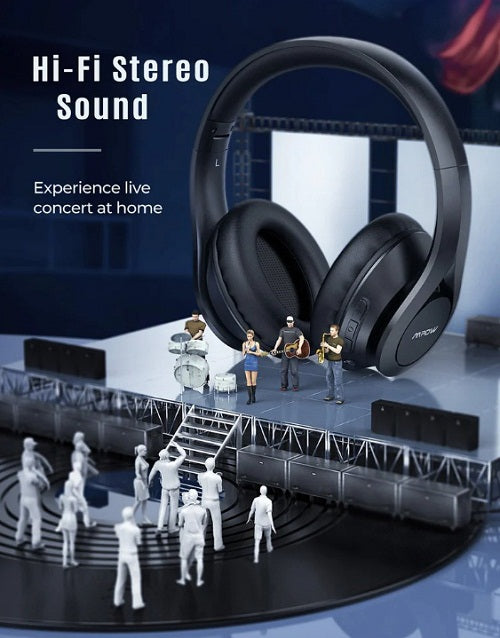 Buy Mpow 059 Pro/Lite Bluetooth Headphones - Gold/Grey from Vmart in Pakistan