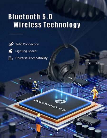 Buy Mpow 059 Pro/Lite Bluetooth Headphones - Gold/Grey from Vmart in Pakistan