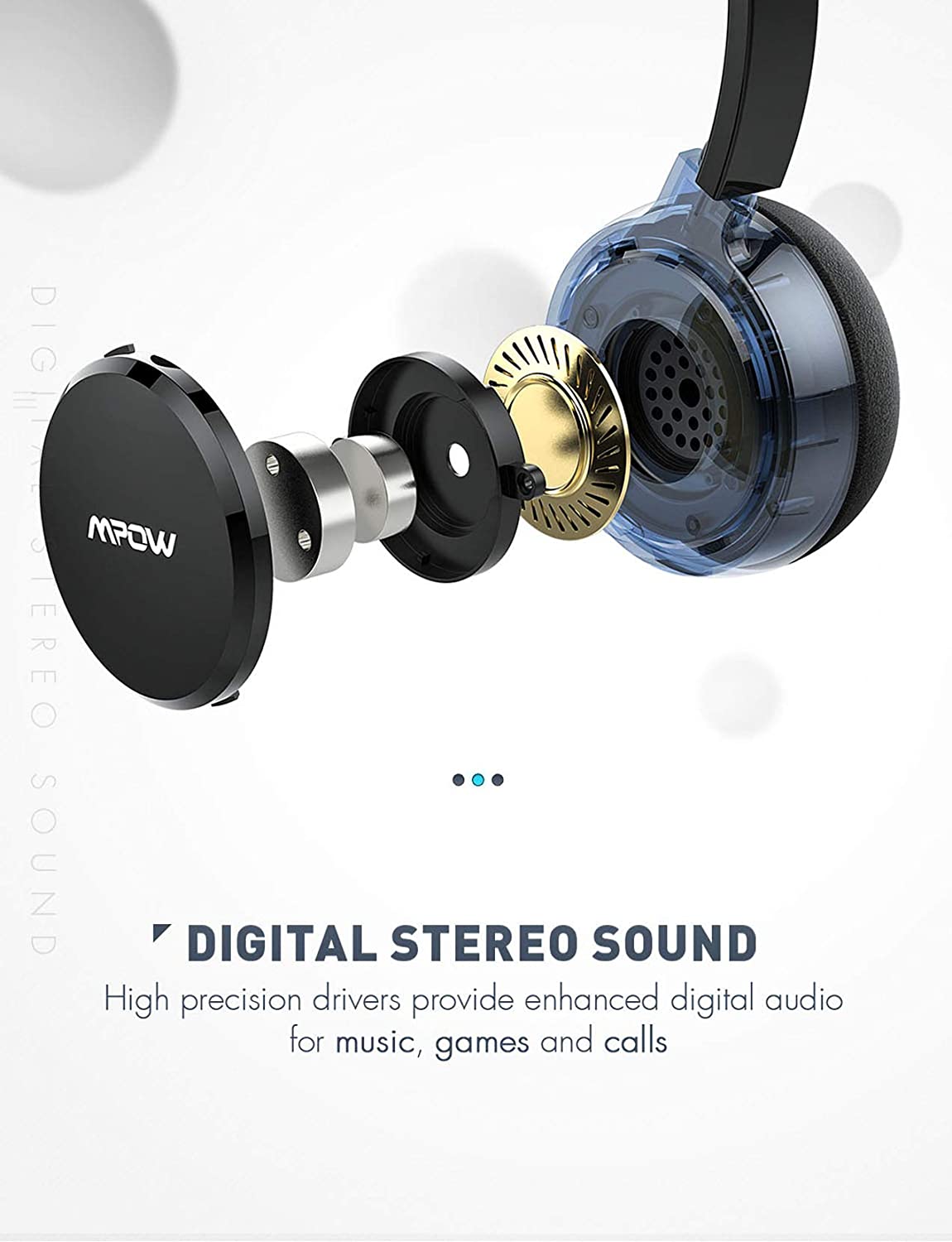 Buy Mpow 071 USB Headset/3.5mm Computer Headset from Vmart in Pakistan