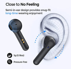 Buy Mpow MX1 True Wireless Earbuds - Black from Vmart in Pakistan