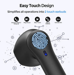 Buy Mpow MX1 True Wireless Earbuds - Black from Vmart in Pakistan