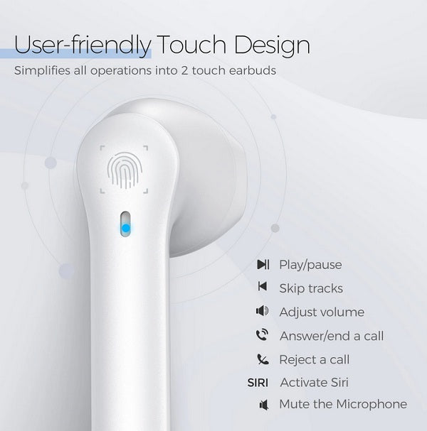 Buy Mpow MX3 Upgraded Bluetooth Earbuds in Ear from Vmart in Pakistan